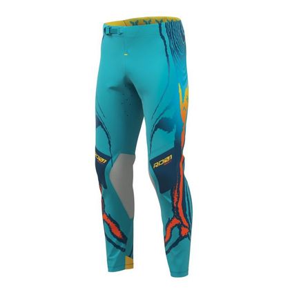 Calças de cross Thor SPORTMODE DAMASCUS 2027 - Azul / Laranja