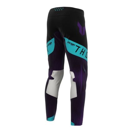 Calças de cross Thor SPORTMODE VANISH 2027 - Preto / Violeta