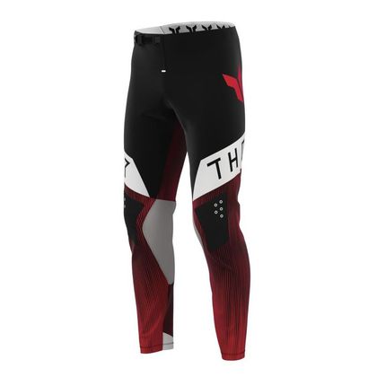 Calças de cross Thor SPORTMODE VANISH 2027 - Preto / Vermelho