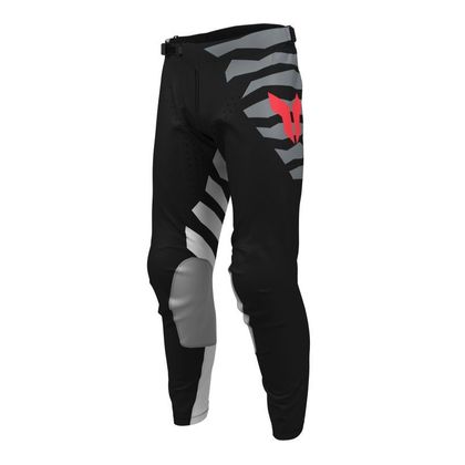 Calças de cross Thor LAUNCH SHREDDER 2027 - Preto / Branco