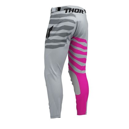 Pantalon cross Thor LAUNCH SHREDDER 2027 - Gris / Rose