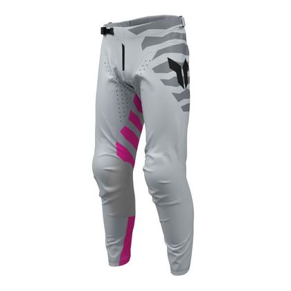 Pantalon cross Thor LAUNCH SHREDDER 2027 - Gris / Rose