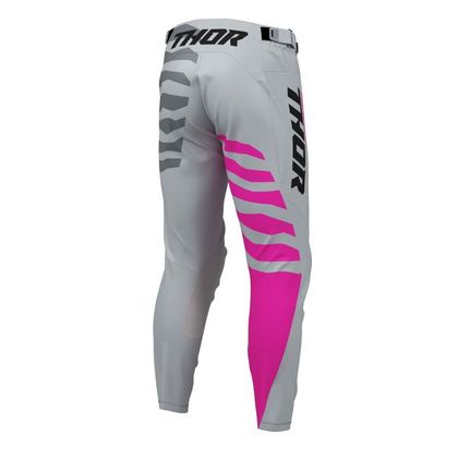 Pantalon cross Thor LAUNCH SHREDDER 2027 - Gris / Rose