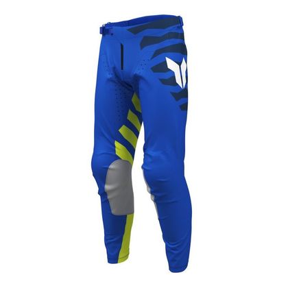 Calças de cross Thor LAUNCH SHREDDER 2027 - Azul / Amarelo