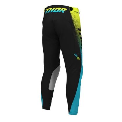 Calças de cross Thor LAUNCH AIR DARKSIDE 2027 - Preto / Amarelo