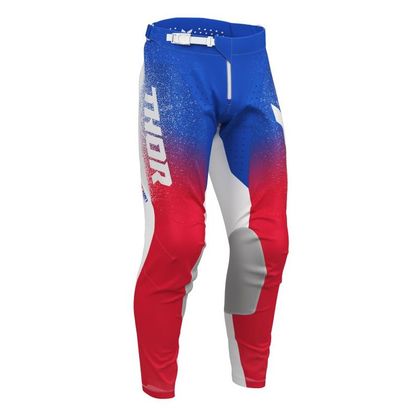 Calças de cross Thor LAUNCH AIR DARKSIDE 2027 - Branco / Azul Ref.: TO3534 