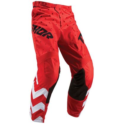 Pantalón de motocross Thor PULSE STUNNER RED WHITE NIÑO Ref : TO2113 