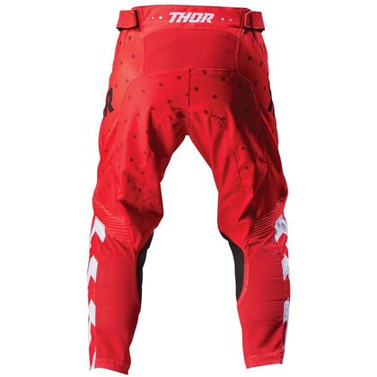 Pantalón de motocross Thor PULSE STUNNER RED WHITE NIÑO