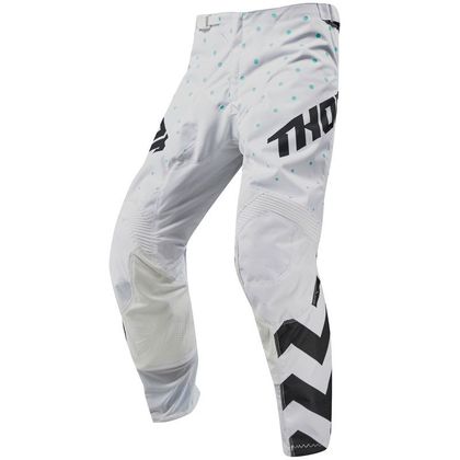 Pantalón de motocross Thor PULSE STUNNER BLACK WHITE 2019