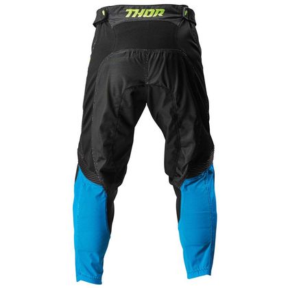 Pantalón de motocross Thor PULSE AIR ACID ELECTRIC BLUE BLACK 2019