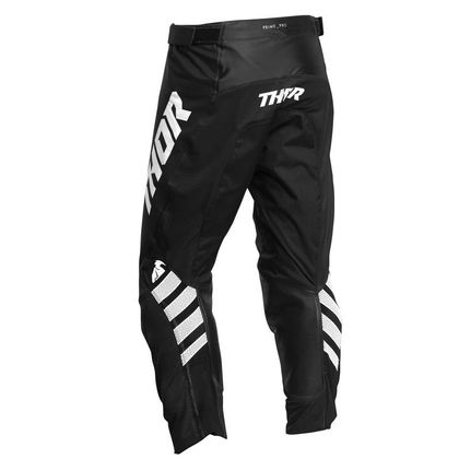 Pantalón de motocross Thor PRIME PRO - STRUT - BLACK WHITE 2020