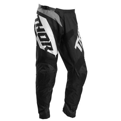 Pantalón de motocross Thor SECTOR - BLADE - BLACK WHITE 2020 Ref : TO2365 