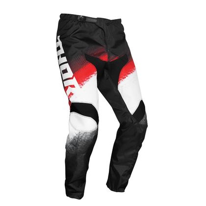 Pantalón de motocross Thor SECTOR - VAPOR - RED BLACK 2021 Ref : TO2537 