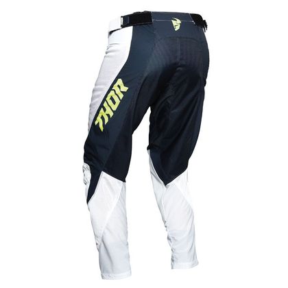 Pantalón de motocross Thor PULSE AIR - RAD - MIDNIGHT WHITE 2021