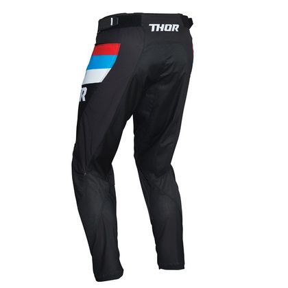 Pantalón de motocross Thor PULSE - RACER - BLACK RED BLUE 2021