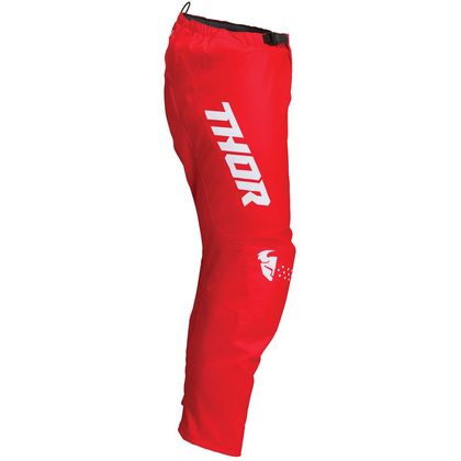 Pantalón de motocross Thor SECTOR MINIMAL RED 2022 - Rojo