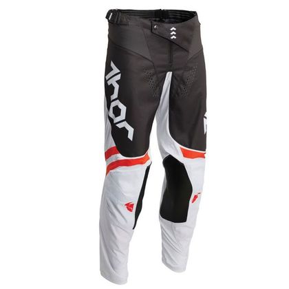 Pantalón de motocross Thor PULSE CUBE GRAY ORANGE ENFANT - Gris / Naranja Ref : TO2716 
