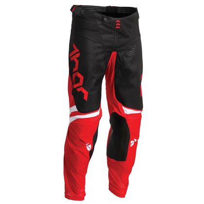Pantalón de motocross Thor PULSE CUBE RED WHITE ENFANT Ref : TO2717 