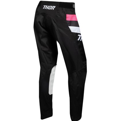 Pantalón de motocross Thor WOMEN'S PULSE - RACER - BLACK PINK 2021