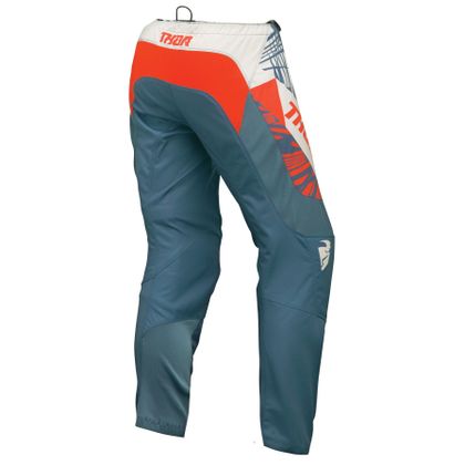 Pantalón de motocross Thor SECTOR SPLIT WOMEN 2023 - Azul / Amarillo
