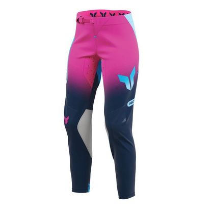 Pantalon cross Thor SPORT MERGE - FEMME 2027 - Bleu / Rose