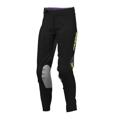 Pantalon cross Thor LAUNCH SPOTTED - FEMME 2027 - Noir / Violet
