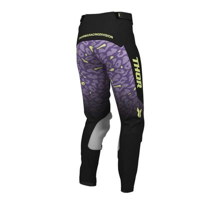 Pantalon cross Thor LAUNCH SPOTTED - FEMME 2027 - Noir / Violet