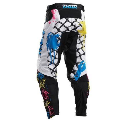 Pantaloni da cross Thor YOUTH PULSE - FAST BOYZ - WHITE