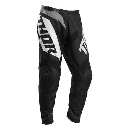 Pantalón de motocross Thor YOUTH SECTOR - BLADE - BLACK WHITE Ref : TO2394 