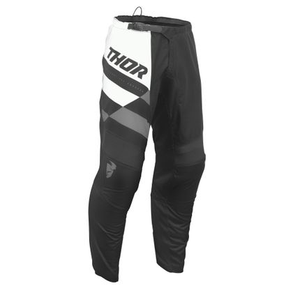 Pantalón de motocross Thor SECTOR CHECKER YOUTH - Negro / Gris Ref : TO2990 