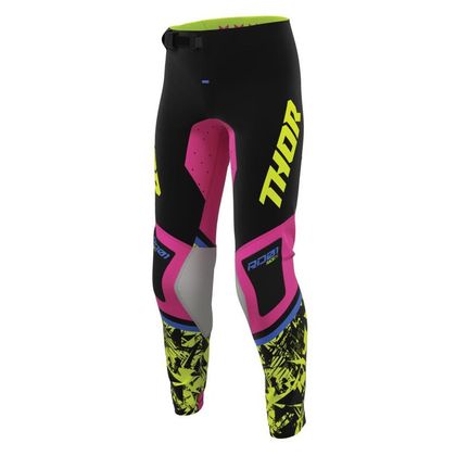 Thor SPORT PUNK'D - KINDER Crossbroek - Zwart / Roze
