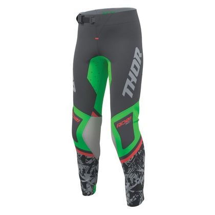 Thor SPORT PUNK'D - KINDER Crossbroek - Grijs / Groen