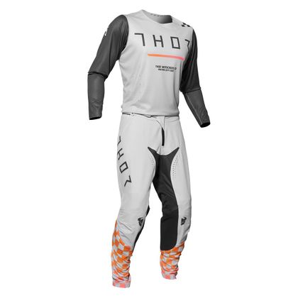 Maillot cross Thor PRIME PRO - TREND - OFFROAD - CHARCOAL GRAY 2020