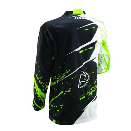 Maillot cross Thor Phase Splatter jersey green 
