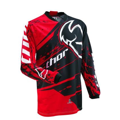 Maillot cross Thor Phase Splatter jersey red  Ref : TO0573 
