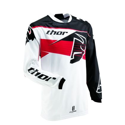 Maillot cross Thor Phase Streak jersey red  Ref : TO0582 