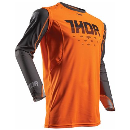 Camiseta de motocross Thor PRIME FIT ROHL  -  NARANJA GRIS 2018