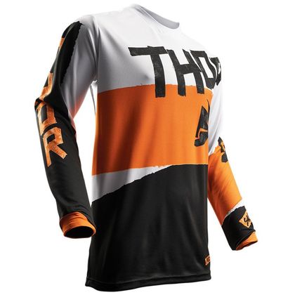 Camiseta de motocross Thor PULSE TAPER ORANGE/WHITE  2018 Ref : TO1793 