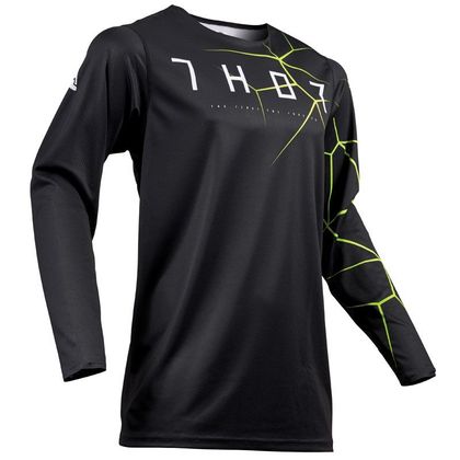 Camiseta de motocross Thor PRIME PRO INFECTION BLACK ACID 2019 Ref : TO2082 