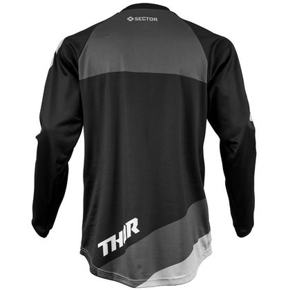 Camiseta de motocross Thor SECTOR SHEAR BLACK GRAY 2019