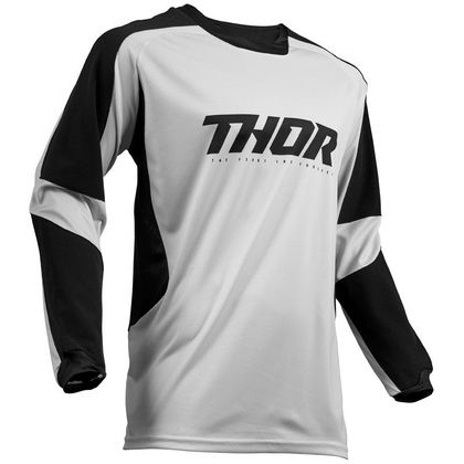 Camiseta de motocross Thor TERRAIN LIGHT GRAY BLACK 2020 Ref : TO2123 