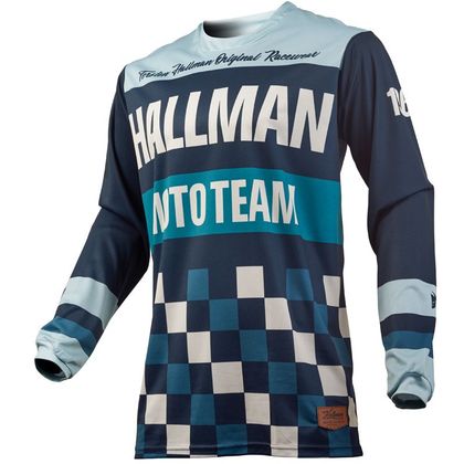 Camiseta de motocross Thor HALLMAN PULSE HEATER MIDNIGHT SKY 2019 Ref : TO2213 
