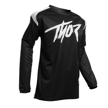 Camiseta de motocross Thor SECTOR - LINK - BLACK 2021 Ref : TO2366 