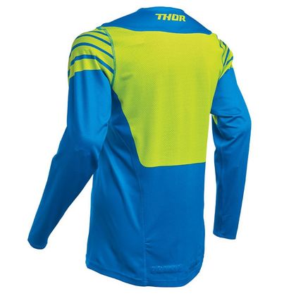 Camiseta de motocross Thor PRIME PRO - STRUT - ELECTRIC BLUE ACID 2020
