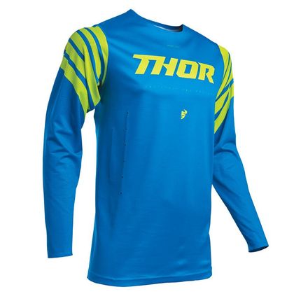 Camiseta de motocross Thor PRIME PRO - STRUT - ELECTRIC BLUE ACID 2020 Ref : TO2332 