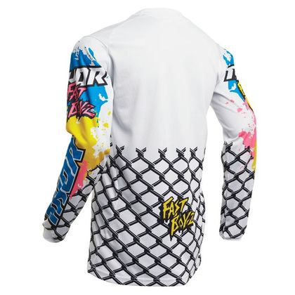 Camiseta de motocross Thor PULSE - FAST BOYZ - WHITE 2020
