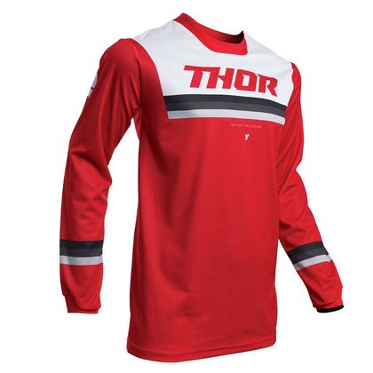 Maillot cross Thor PULSE - PINNER - RED 2020 Ref : TO2344 