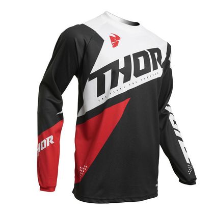 Maillot cross Thor SECTOR - BLADE - CHARCOAL RED 2020 Ref : TO2360 