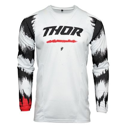 Camiseta de motocross Thor PULSE AIR - RAD - WHITE RED 2021 Ref : TO2524 