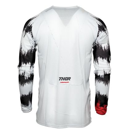Camiseta de motocross Thor PULSE AIR - RAD - WHITE RED 2021